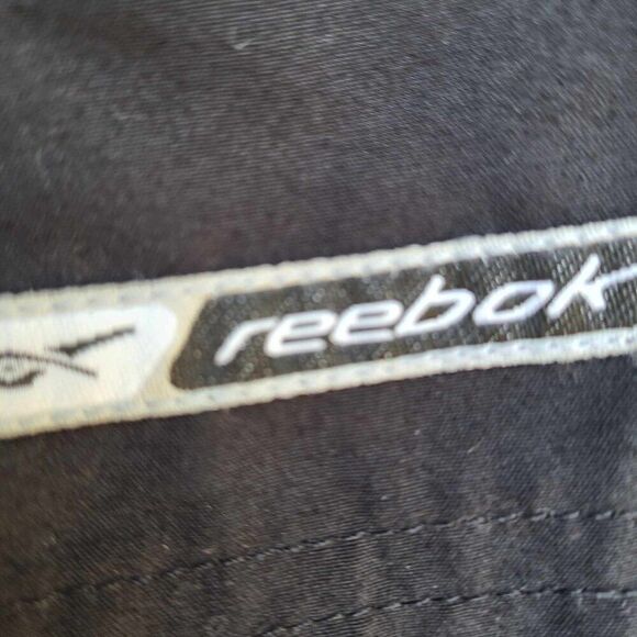 Reebok Black Tennis Shorts with White Stripe Accent size Large - Picture 4 of 8